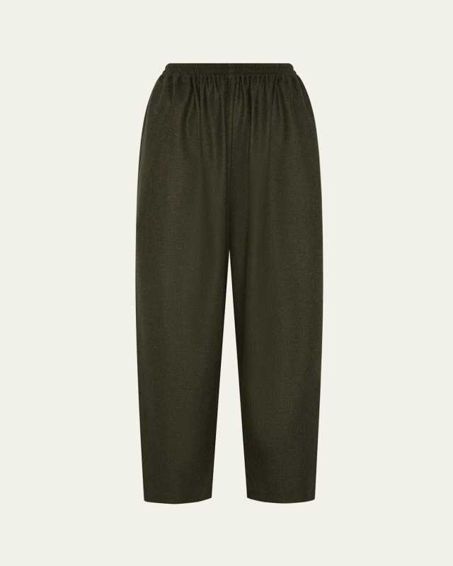 Longer Japanese Trousers With Ankle Slits